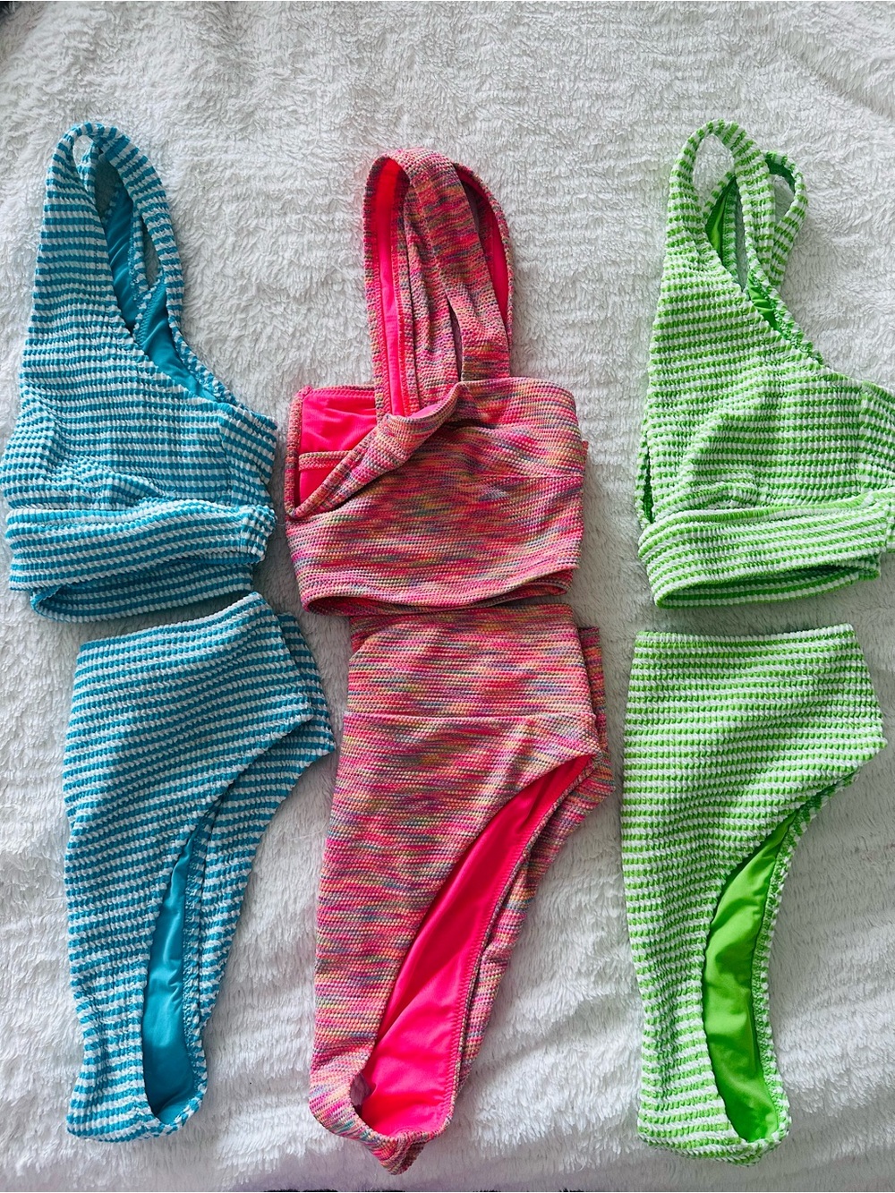 Aerie Real Good High-Waist Bikini Set - Women Swim